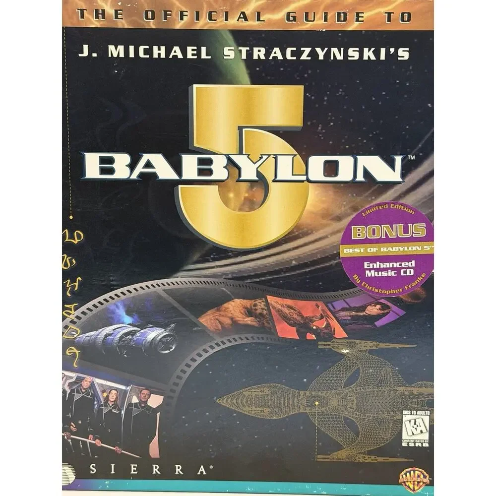 Official Guide to Babylon 5 for PC Win 95 and MAC CD BOXED